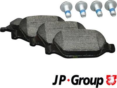 JP Group 3363700110 - Гальмівні колодки, дискові гальма autozip.com.ua