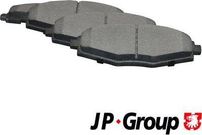 JP Group 3263600410 - Гальмівні колодки, дискові гальма autozip.com.ua