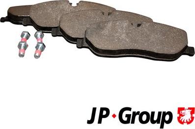 JP Group 3763600410 - Гальмівні колодки, дискові гальма autozip.com.ua