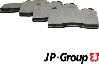 JP Group 3763600510 - Гальмівні колодки, дискові гальма autozip.com.ua