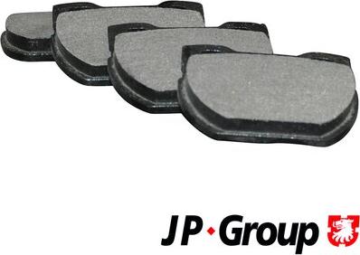 JP Group 3763700210 - Гальмівні колодки, дискові гальма autozip.com.ua