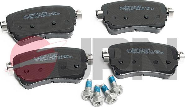 JPN 20H9119-JPN - Гальмівні колодки, дискові гальма autozip.com.ua