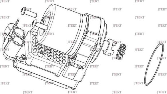 JTEKT 6906003104 - Електромотор, рульовий механізм autozip.com.ua