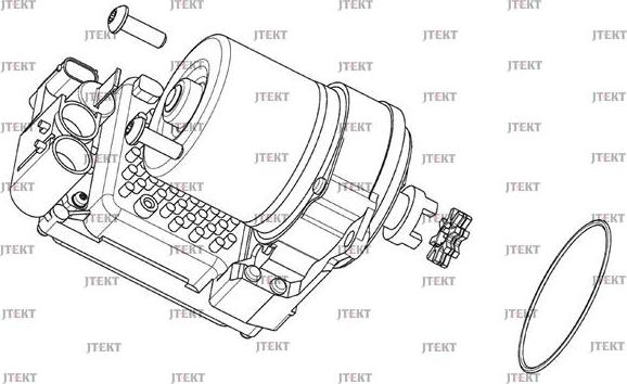 JTEKT 6906003103 - Електромотор, рульовий механізм autozip.com.ua