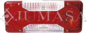 Jumasa 42441697 - Розсіювач, задній ліхтар autozip.com.ua