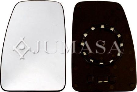 Jumasa 55024095 - Дзеркальне скло, зовнішнє дзеркало autozip.com.ua