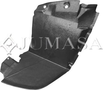 Jumasa 08714075 - Обшивка, колісна ніша autozip.com.ua