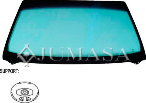 Jumasa V3300450 - Вітрове скло autozip.com.ua