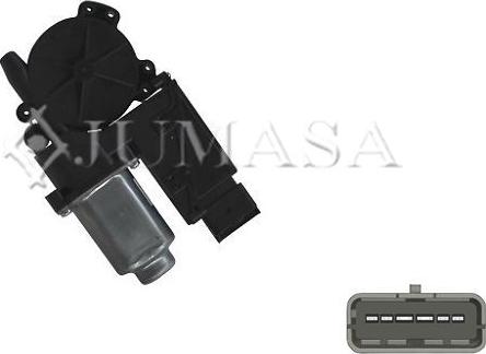 Jumasa ZR DNO174 L C - Електродвигун, склопідйомник autozip.com.ua