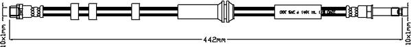 Juratek JBH1178 - Гальмівний шланг autozip.com.ua