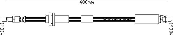 Juratek JBH1205 - Гальмівний шланг autozip.com.ua