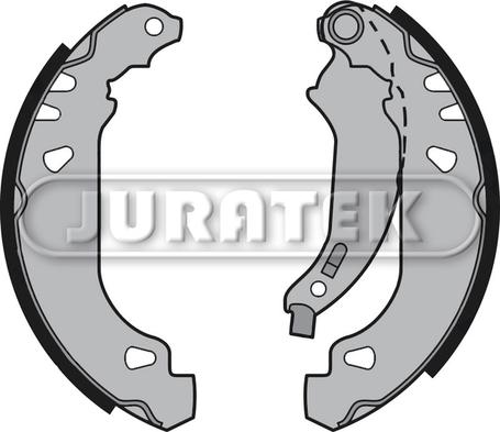 Juratek JBS1006 - Комплект гальм, барабанний механізм autozip.com.ua