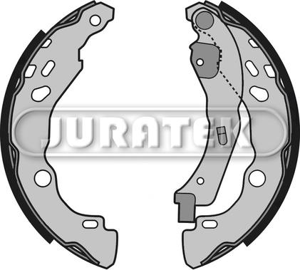 Juratek JBS1141 - Комплект гальм, барабанний механізм autozip.com.ua