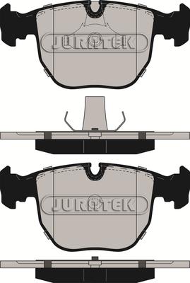 Juratek JCP997 - Гальмівні колодки, дискові гальма autozip.com.ua