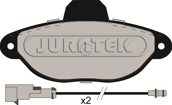 Juratek JCP925 - Гальмівні колодки, дискові гальма autozip.com.ua