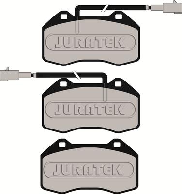 Juratek JCP4040 - Гальмівні колодки, дискові гальма autozip.com.ua