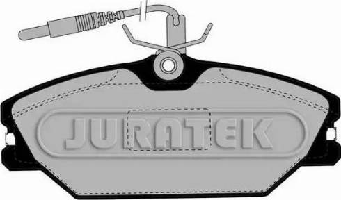Juratek JCP406 - Гальмівні колодки, дискові гальма autozip.com.ua