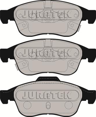 Juratek JCP4001 - Гальмівні колодки, дискові гальма autozip.com.ua