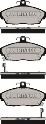 Juratek JCP613 - Гальмівні колодки, дискові гальма autozip.com.ua