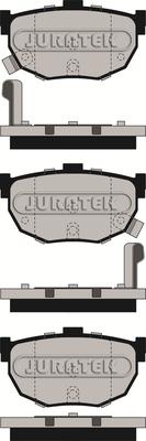 Juratek JCP638 - Гальмівні колодки, дискові гальма autozip.com.ua