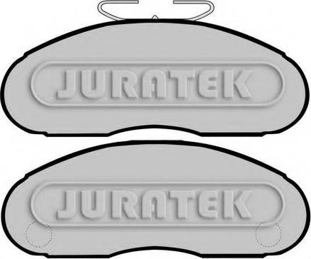 Juratek JCP627 - Гальмівні колодки, дискові гальма autozip.com.ua