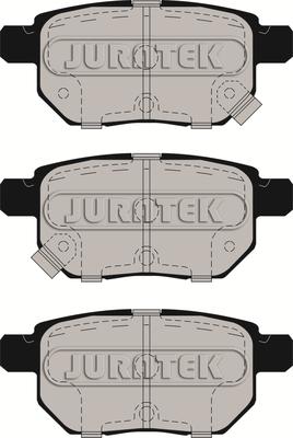Juratek JCP044 - Гальмівні колодки, дискові гальма autozip.com.ua