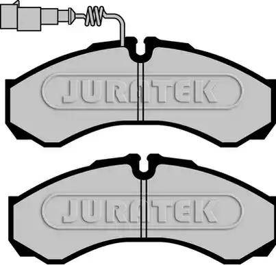 Juratek JCP082 - Гальмівні колодки, дискові гальма autozip.com.ua