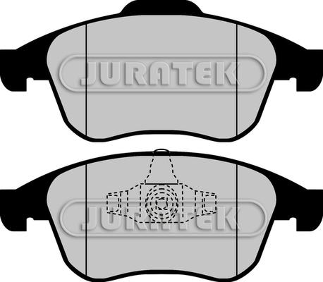 Juratek JCP076 - Гальмівні колодки, дискові гальма autozip.com.ua