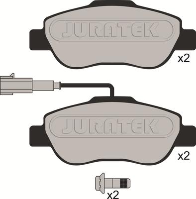 Juratek JCP1945 - Гальмівні колодки, дискові гальма autozip.com.ua