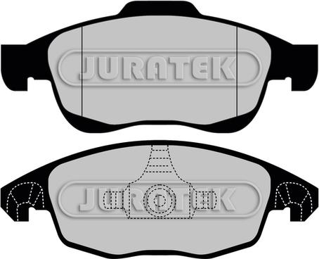 Juratek JCP1971 - Гальмівні колодки, дискові гальма autozip.com.ua
