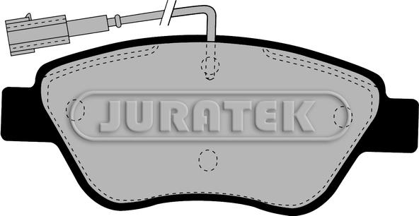 Juratek JCP1466 - Гальмівні колодки, дискові гальма autozip.com.ua