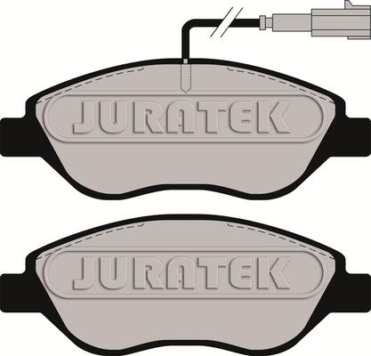 Juratek JCP1468 - Гальмівні колодки, дискові гальма autozip.com.ua