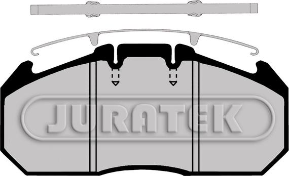 Juratek JCP1404 - Гальмівні колодки, дискові гальма autozip.com.ua