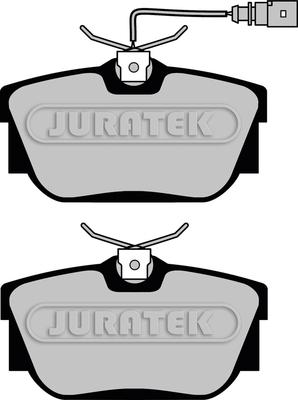 Juratek JCP1482 - Гальмівні колодки, дискові гальма autozip.com.ua