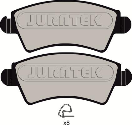 Juratek JCP1599 - Гальмівні колодки, дискові гальма autozip.com.ua