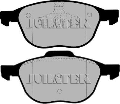 Juratek JCP1594 - Гальмівні колодки, дискові гальма autozip.com.ua