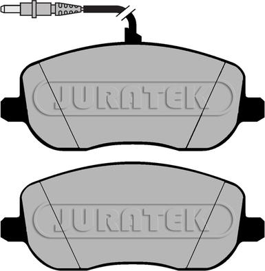 Juratek JCP1556 - Гальмівні колодки, дискові гальма autozip.com.ua