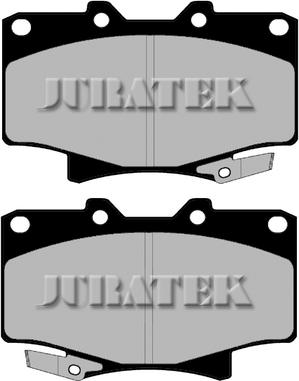 Juratek JCP1502 - Гальмівні колодки, дискові гальма autozip.com.ua