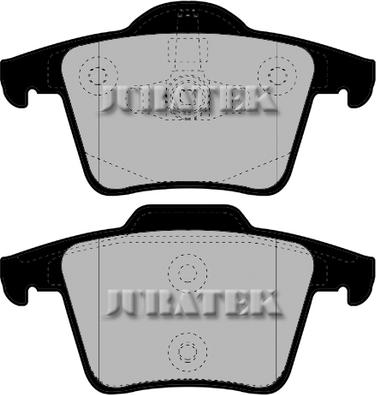 Juratek JCP1631 - Гальмівні колодки, дискові гальма autozip.com.ua