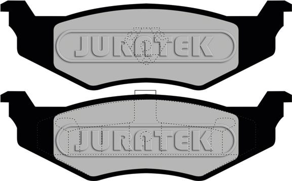 Juratek JCP1099 - Гальмівні колодки, дискові гальма autozip.com.ua