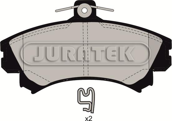 Juratek JCP1093 - Гальмівні колодки, дискові гальма autozip.com.ua