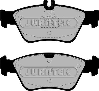 Juratek JCP1049 - Гальмівні колодки, дискові гальма autozip.com.ua