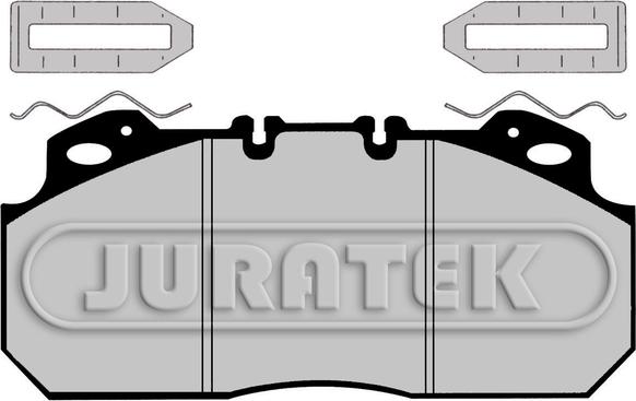 Juratek JCP1047 - Гальмівні колодки, дискові гальма autozip.com.ua