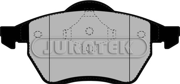 Juratek JCP1055 - Гальмівні колодки, дискові гальма autozip.com.ua