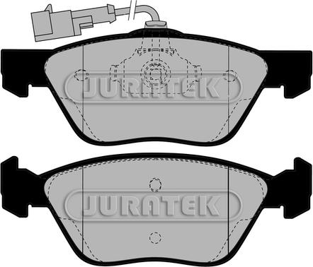 Juratek JCP1052 - Гальмівні колодки, дискові гальма autozip.com.ua