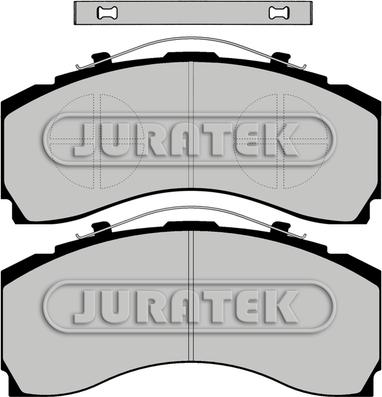 Juratek JCP1004 - Гальмівні колодки, дискові гальма autozip.com.ua