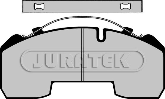 Juratek JCP1001 - Гальмівні колодки, дискові гальма autozip.com.ua