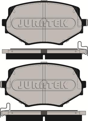 Juratek JCP1011 - Гальмівні колодки, дискові гальма autozip.com.ua