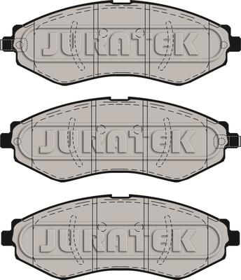 Juratek JCP1116 - Гальмівні колодки, дискові гальма autozip.com.ua