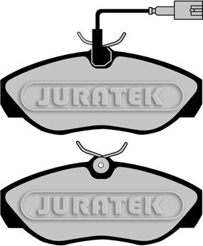 Juratek JCP1396 - Гальмівні колодки, дискові гальма autozip.com.ua